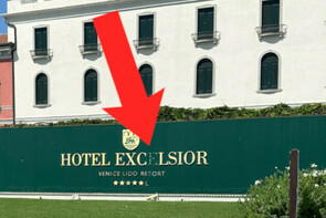 Grand Hotel Excelsior am Lido von Venedig, laut Gsten nicht zu empfehlen