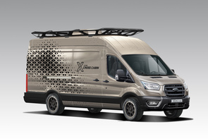 Alpine Cross Cabin Concept Van - Homeoffice to go