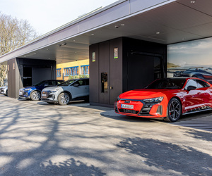 Audi eröffnet Charging-Hub in Frankfurt am Main